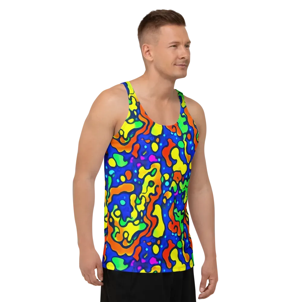 Bright Matter on Men's Tank Top — Right Front