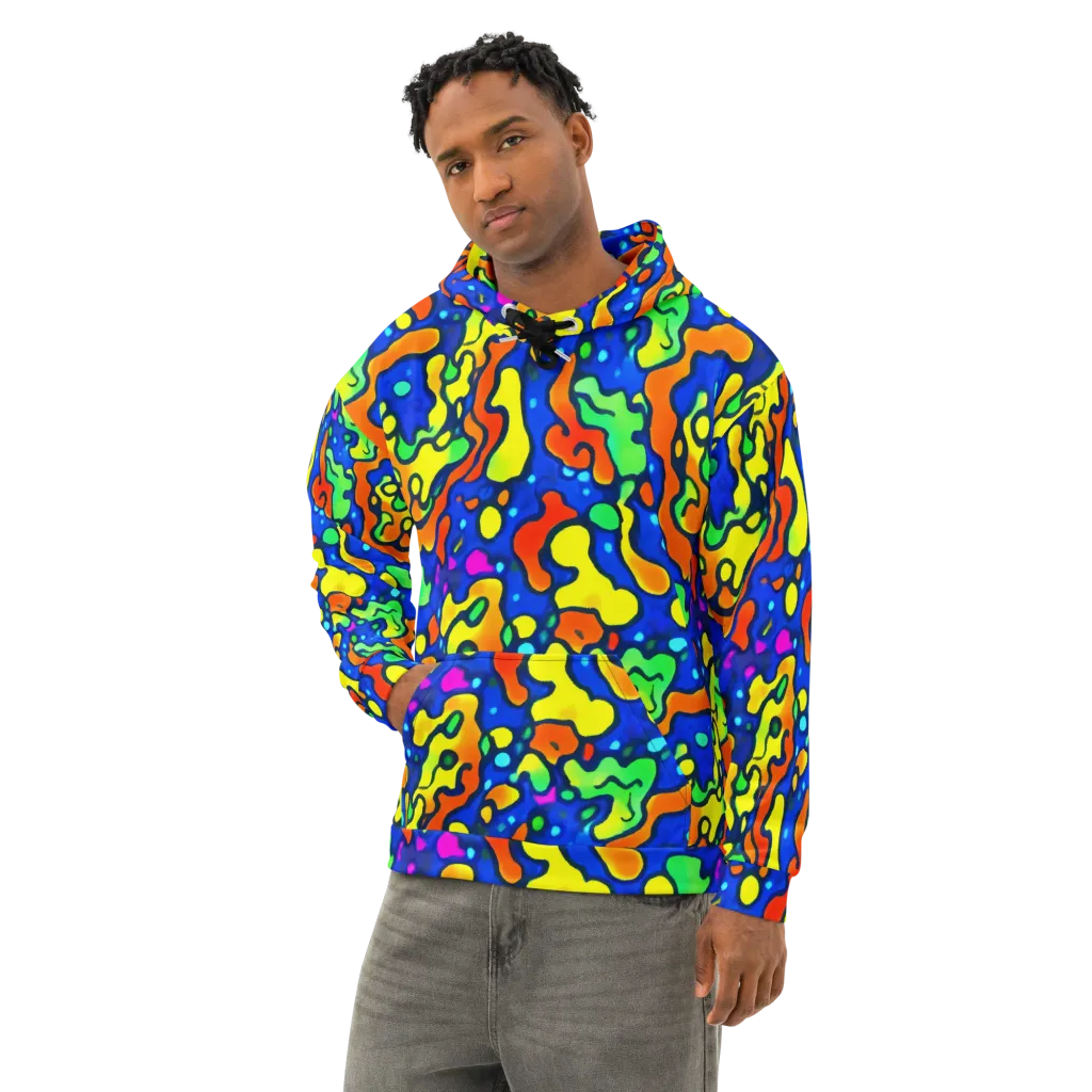 Bright Matter on Cotton Hoodie — Left Front