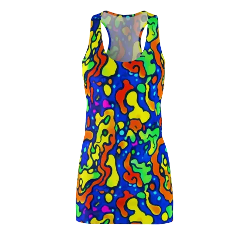 Bright Matter on a Racerback Dress