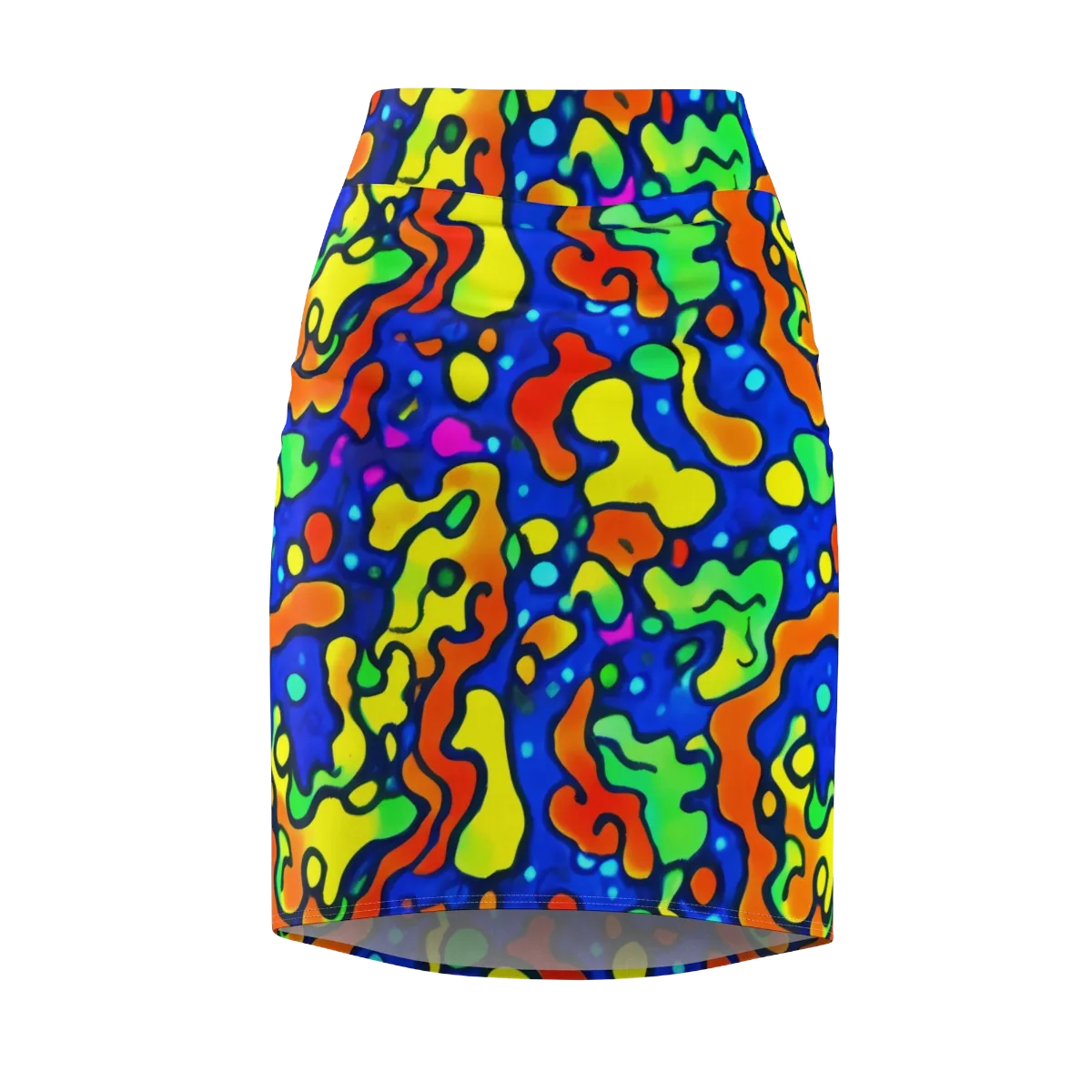 Bright Matter on Pencil Skirt — Front