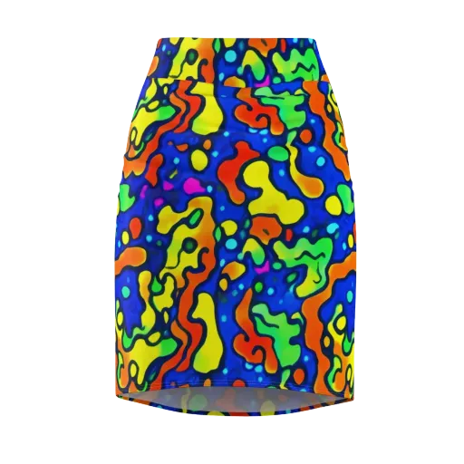 Bright Matter on a Pencil Skirt
