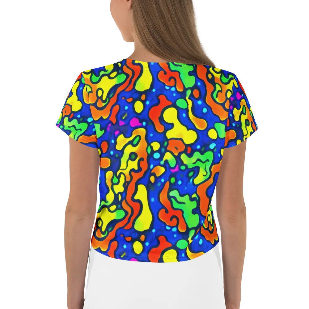 Bright Matter on Crop Tee — Back