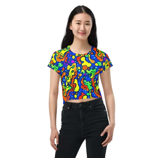 Bright Matter on a Crop Tee