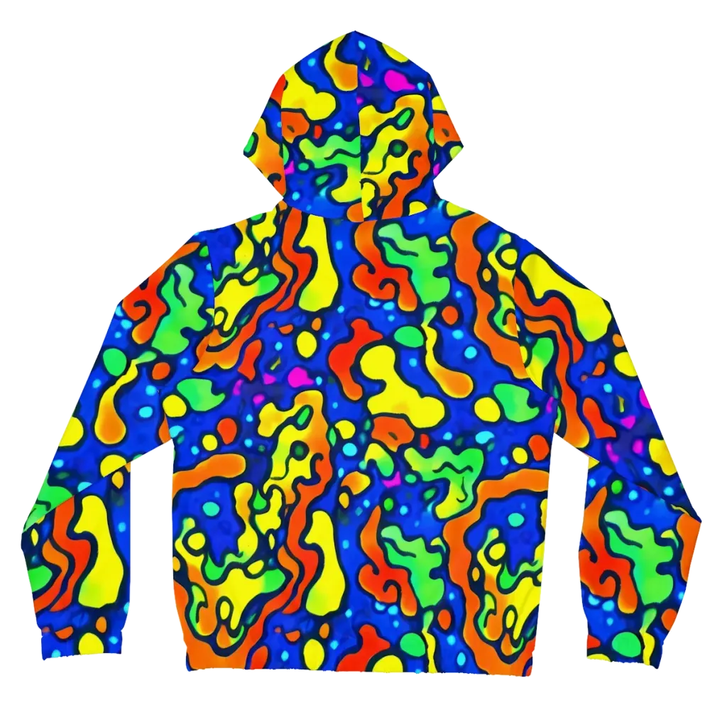Bright Matter on Women's Full-Zip Hoodie — Back