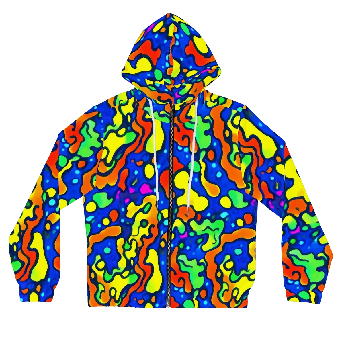 Bright Matter on Women's Full-Zip Hoodie — Front