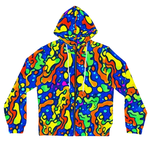 Bright Matter on a Women's Full-Zip Hoodie