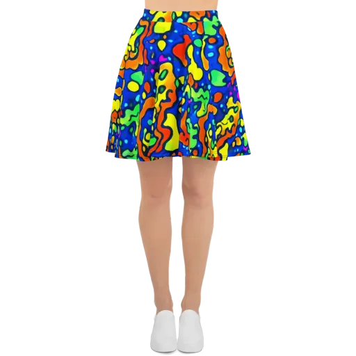 Bright Matter on a Skater Skirt