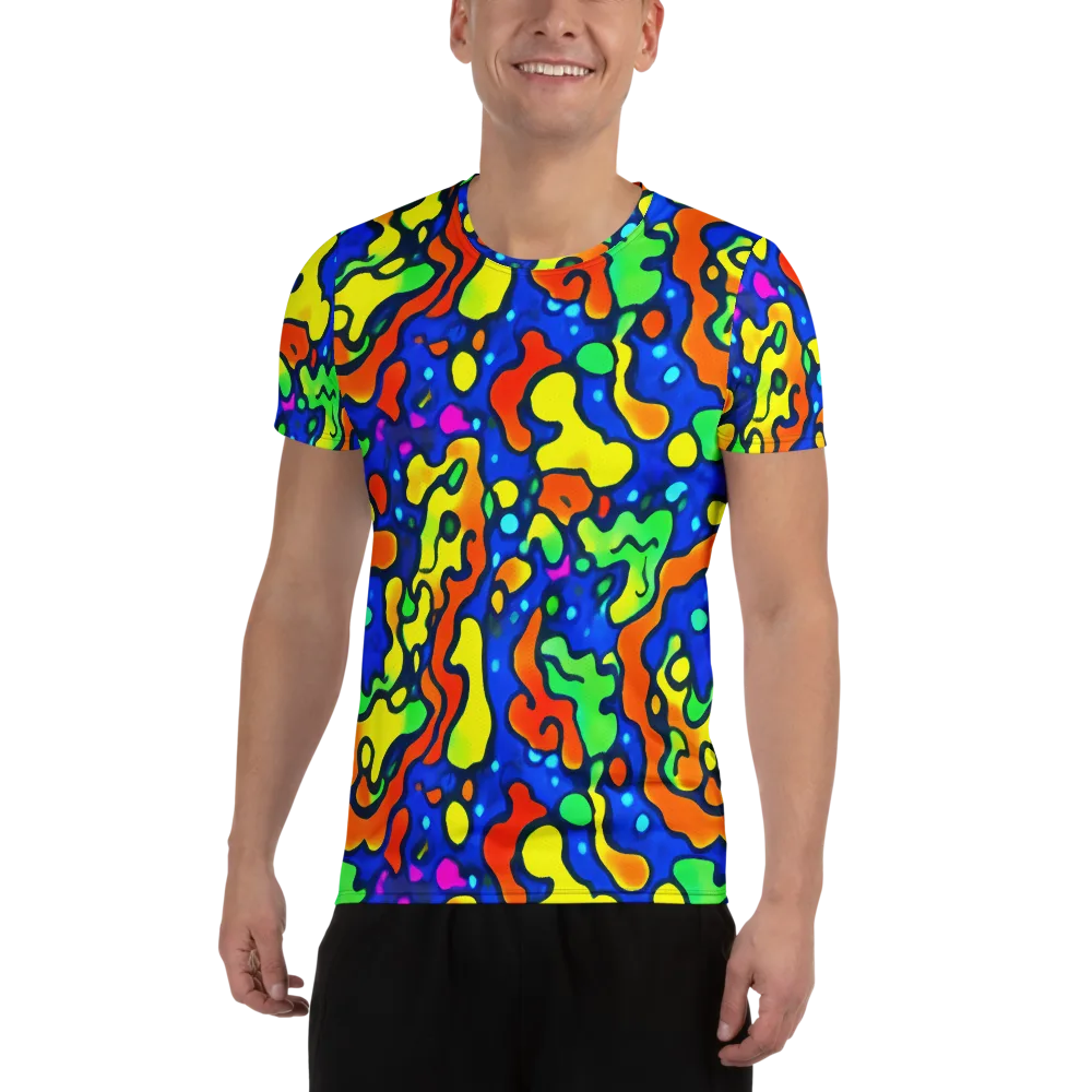 Bright Matter on Men's Athletic T-Shirt — Front