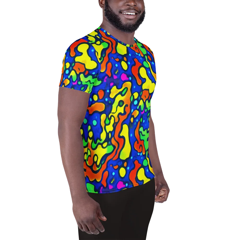 Bright Matter on Men's Athletic T-Shirt — Right