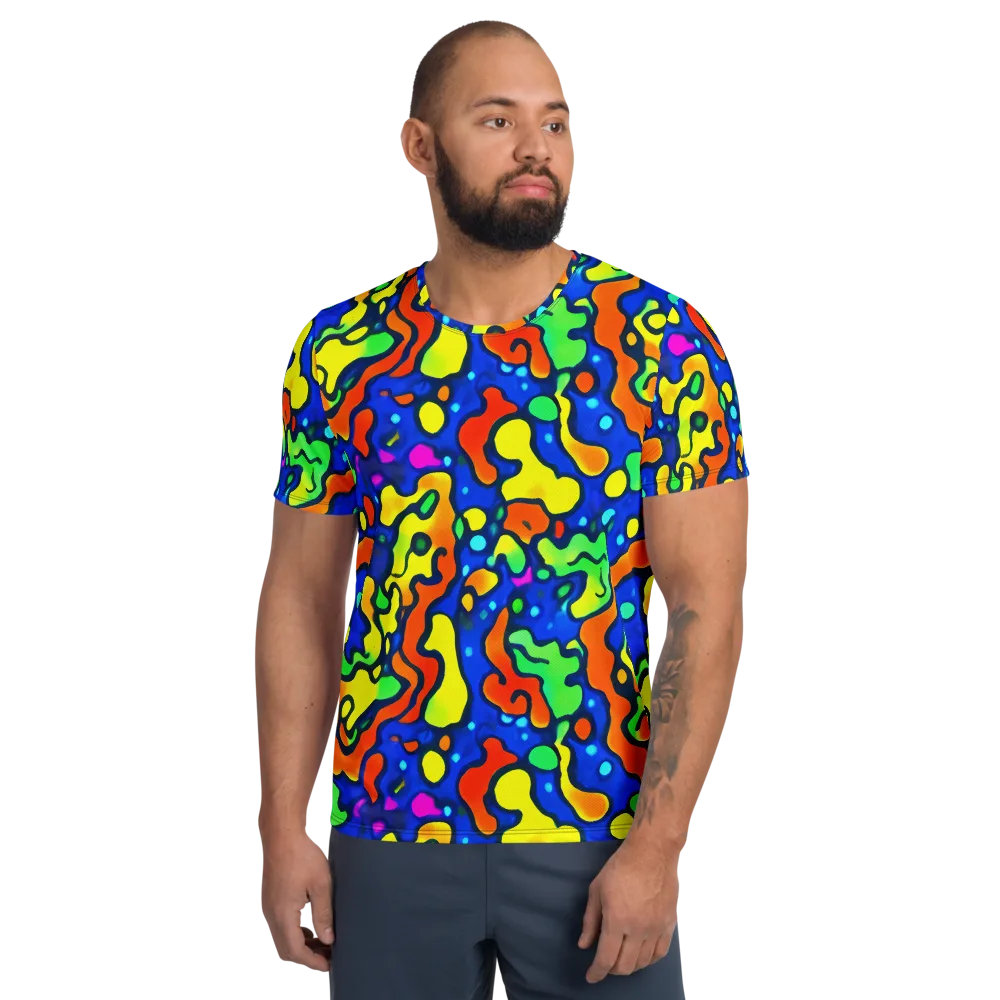 Bright Matter on Men's Athletic T-Shirt — Front
