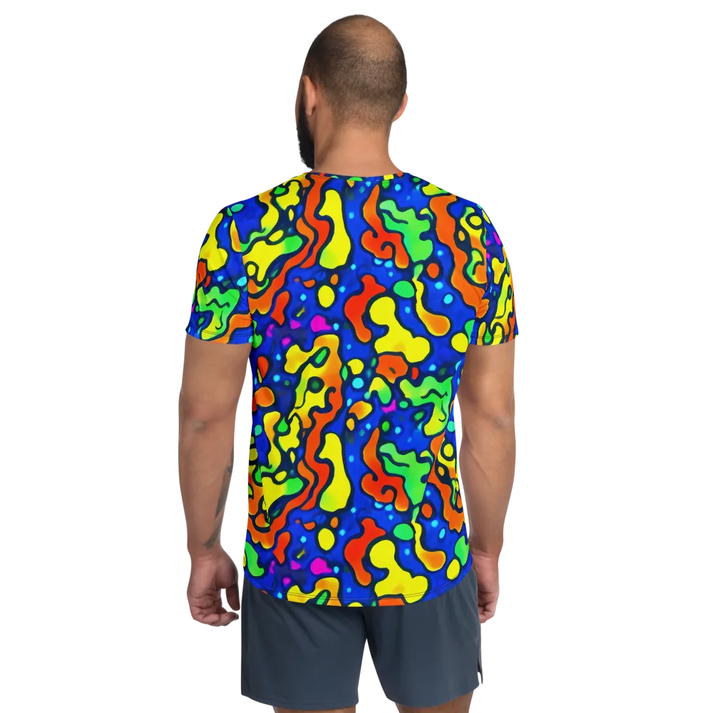 Bright Matter on Men's Athletic T-Shirt — Back