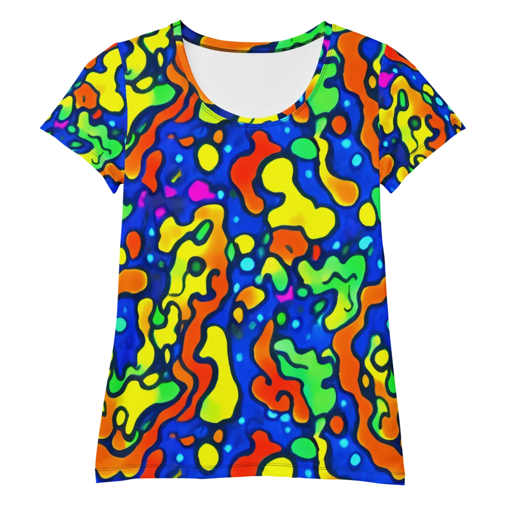 Bright Matter on Women's Athletic T-Shirt — Front