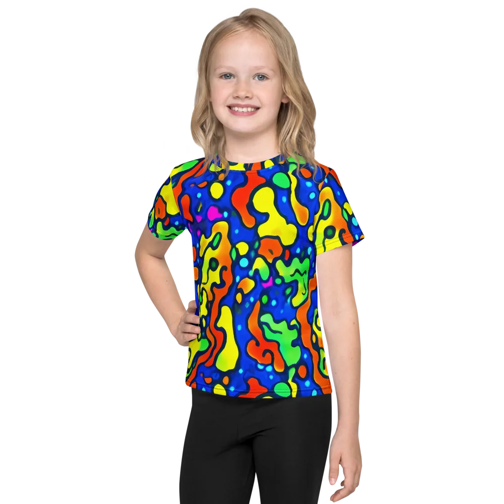 Bright Matter on Kids Crew Neck T-Shirt — Front