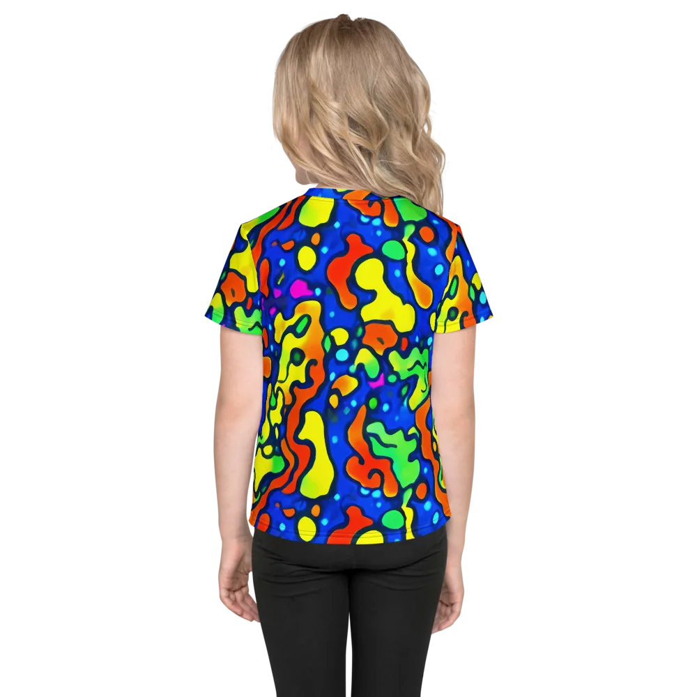 Bright Matter on Kids Crew Neck T-Shirt — Back