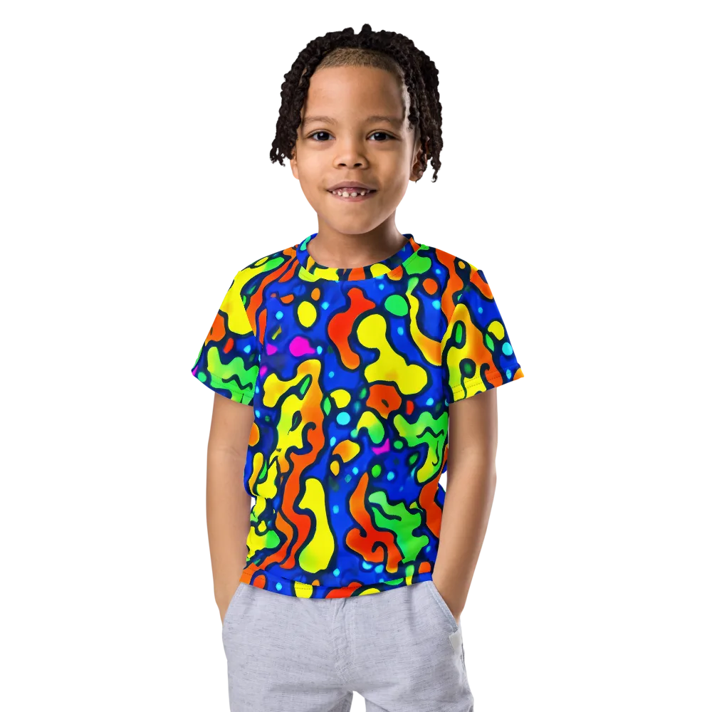 Bright Matter on Kids Crew Neck T-Shirt — Front