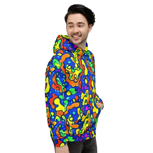 Bright Matter on a Hoodie