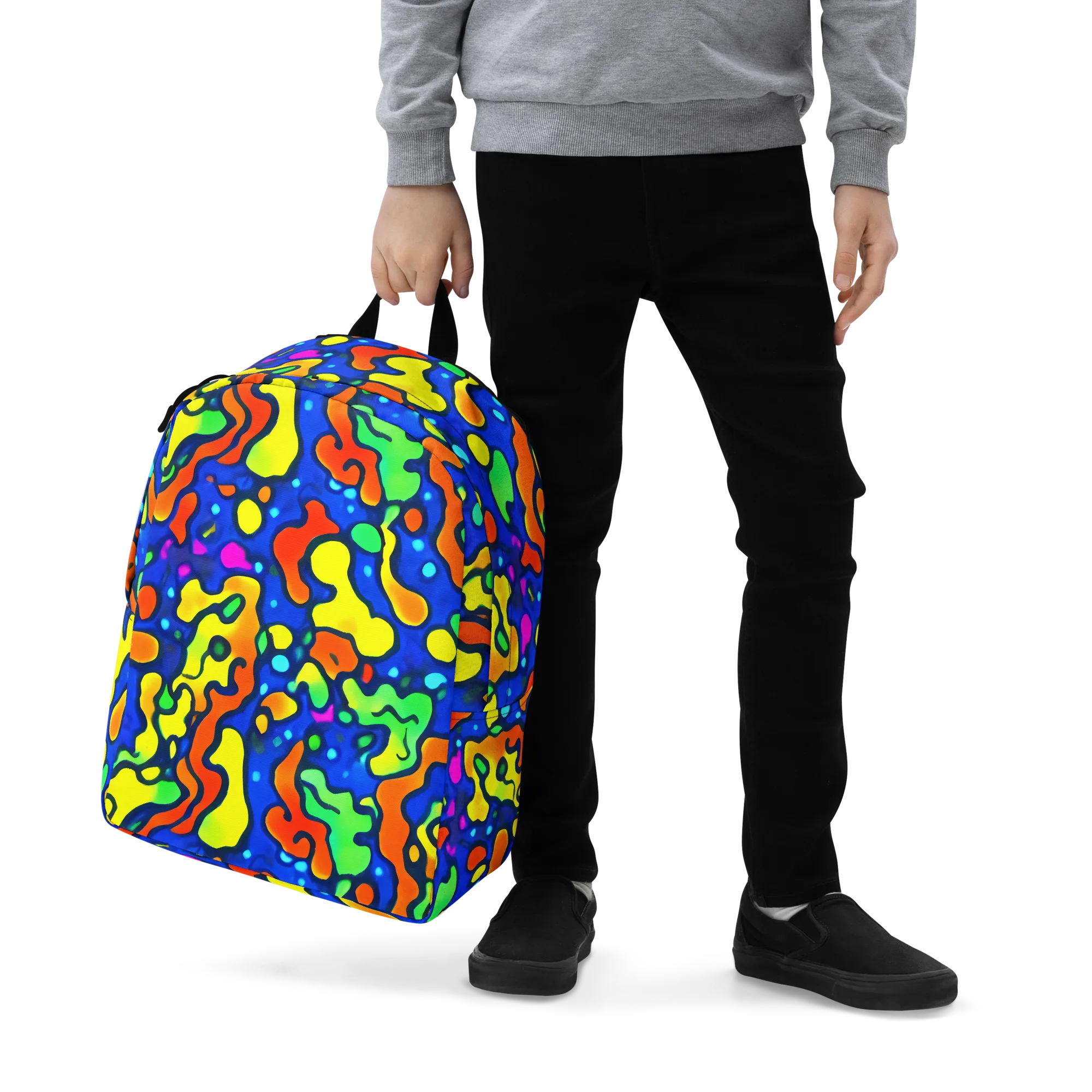Bright Matter on Minimalist Backpack — Zoomed-in