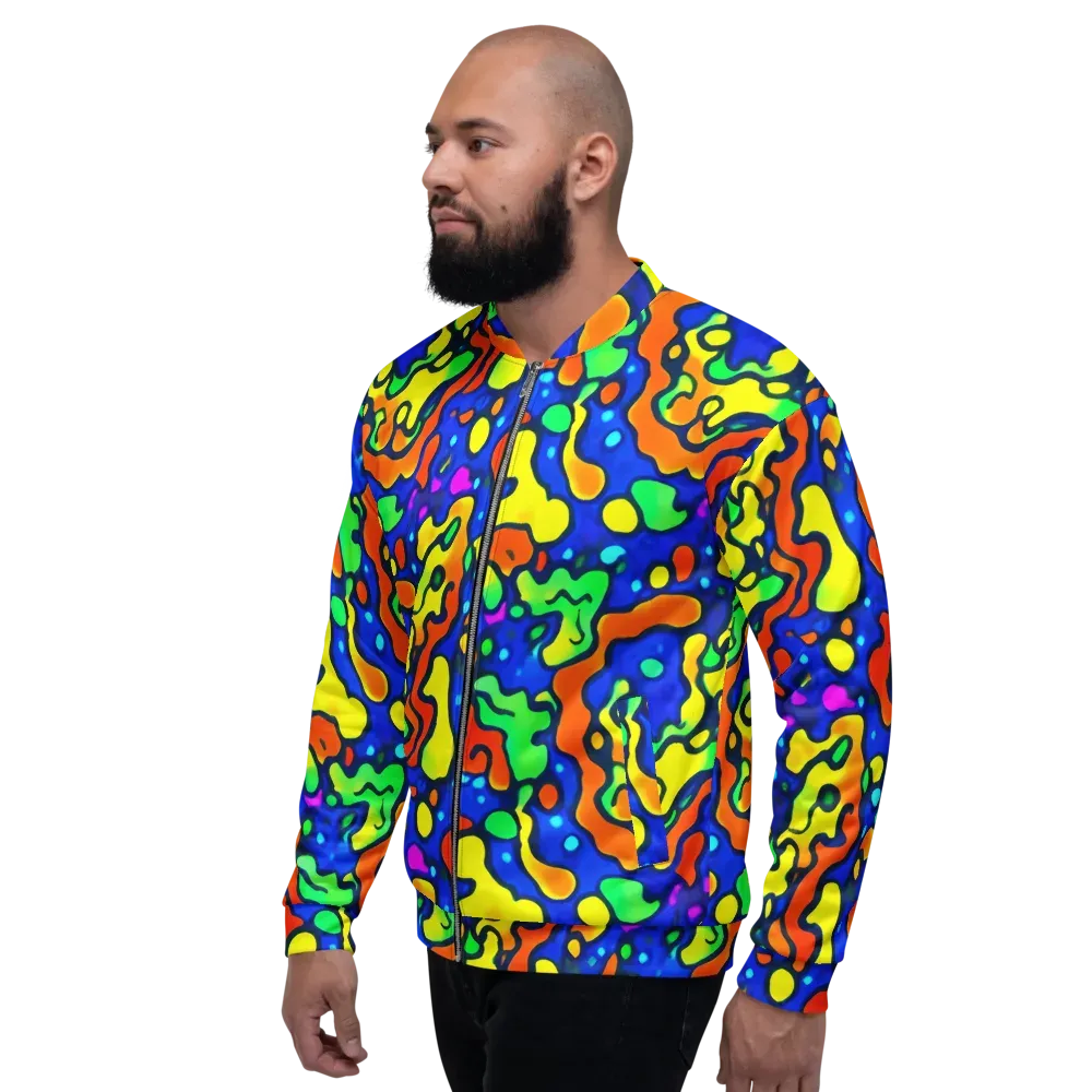 Bright Matter on Bomber Jacket — Left