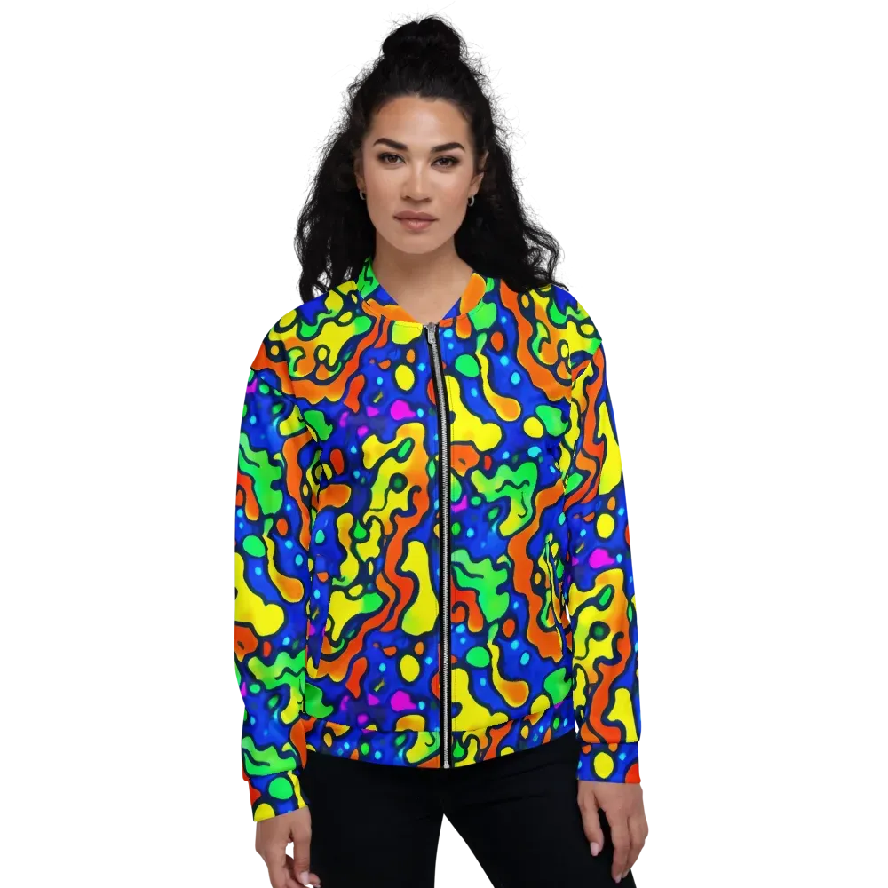 Bright Matter on Bomber Jacket — Front
