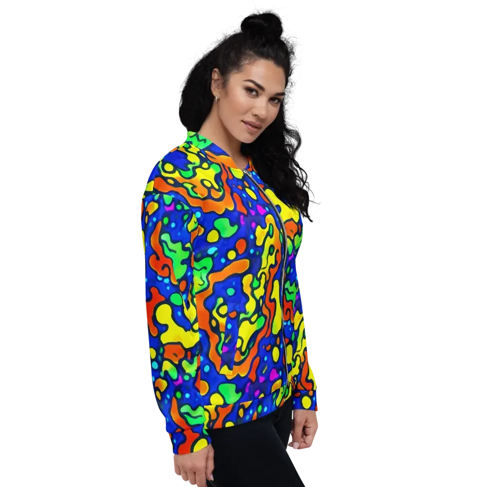 Bright Matter on Bomber Jacket — Right