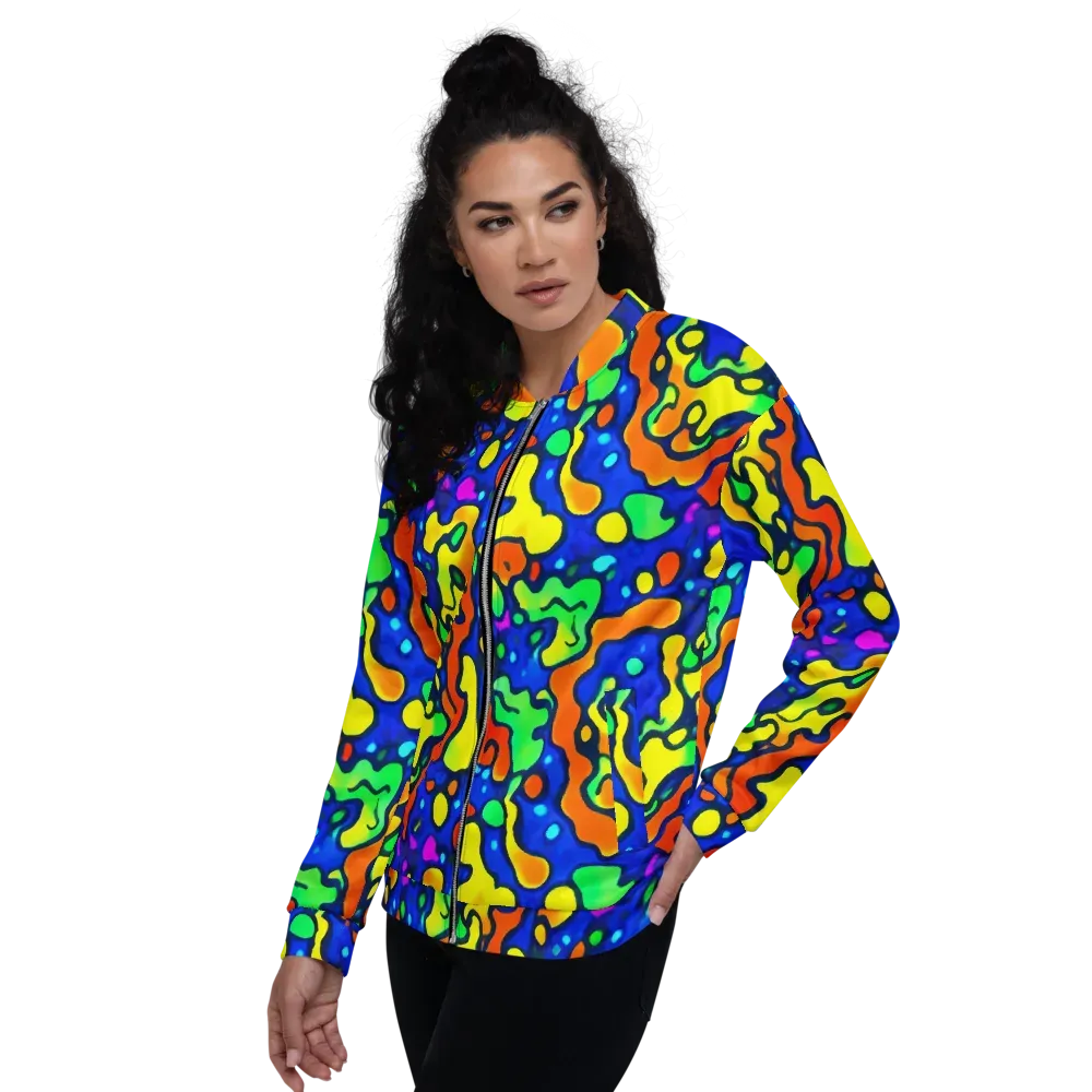 Bright Matter on Bomber Jacket — Left
