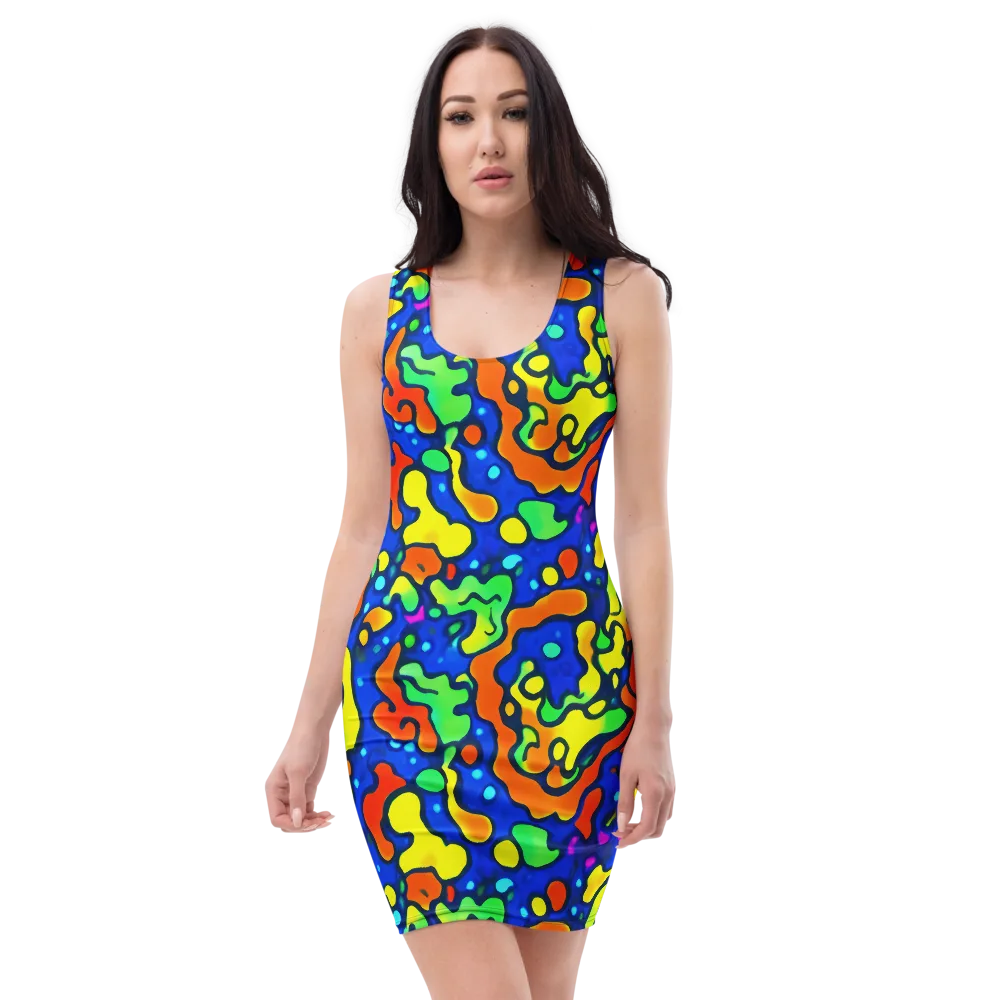 Bright Matter on Bodycon Dress — Front