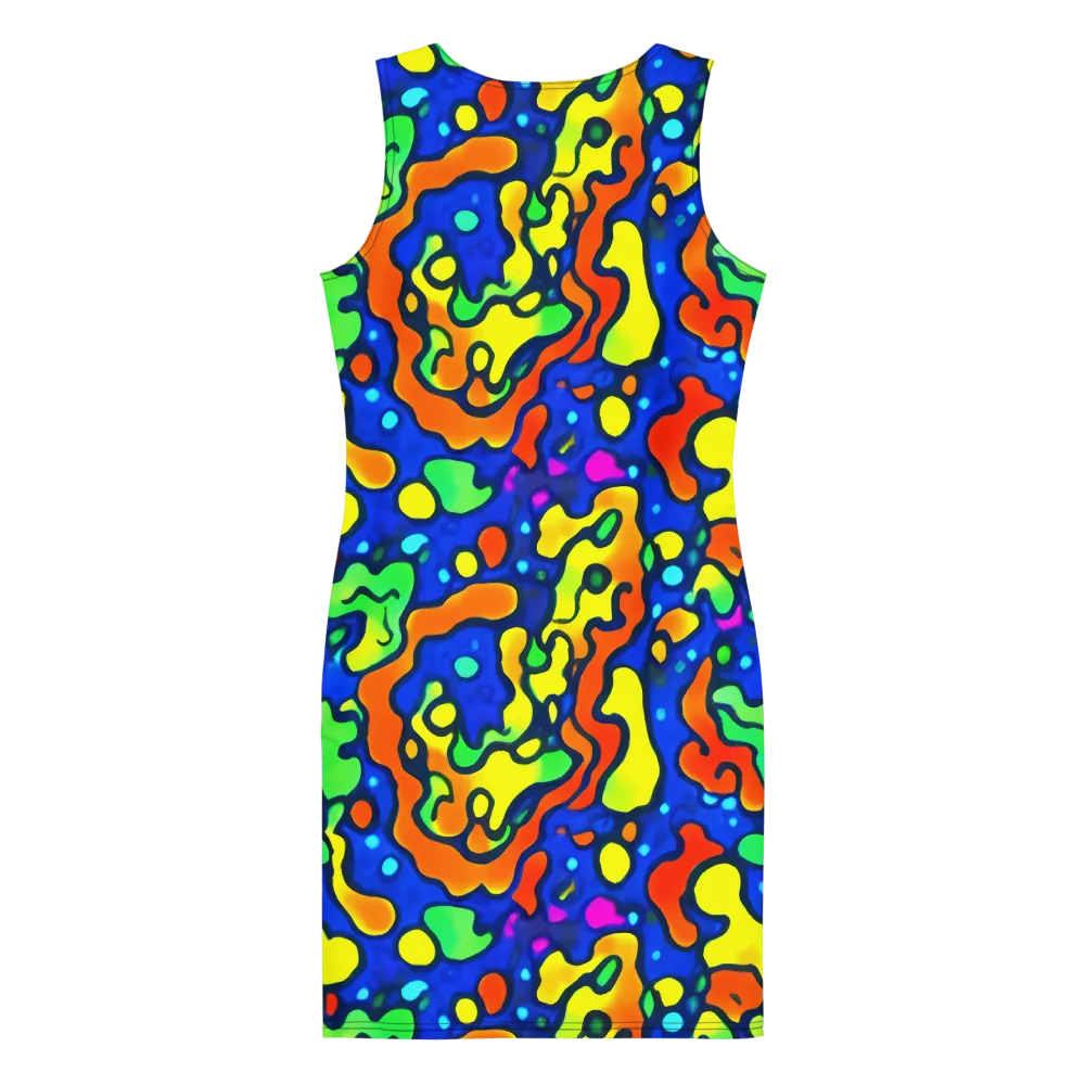 Bright Matter on Bodycon Dress — Back