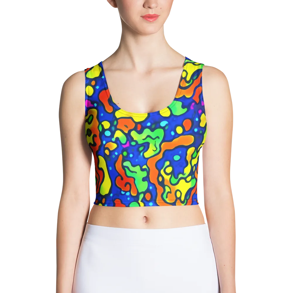 Bright Matter on Crop Top — Front