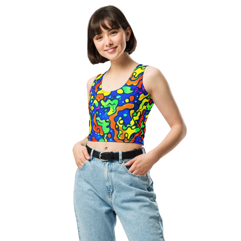 Bright Matter on Crop Top — Front