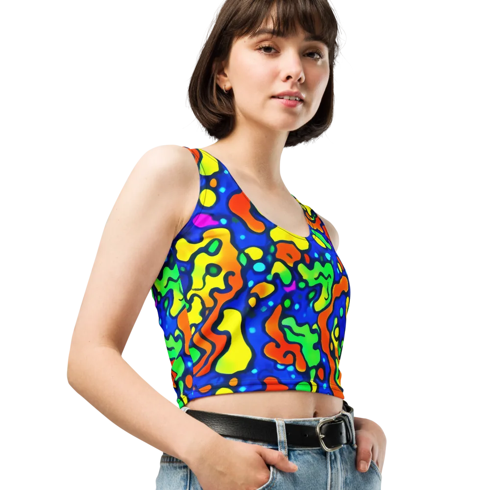 Bright Matter on Crop Top — Right Front
