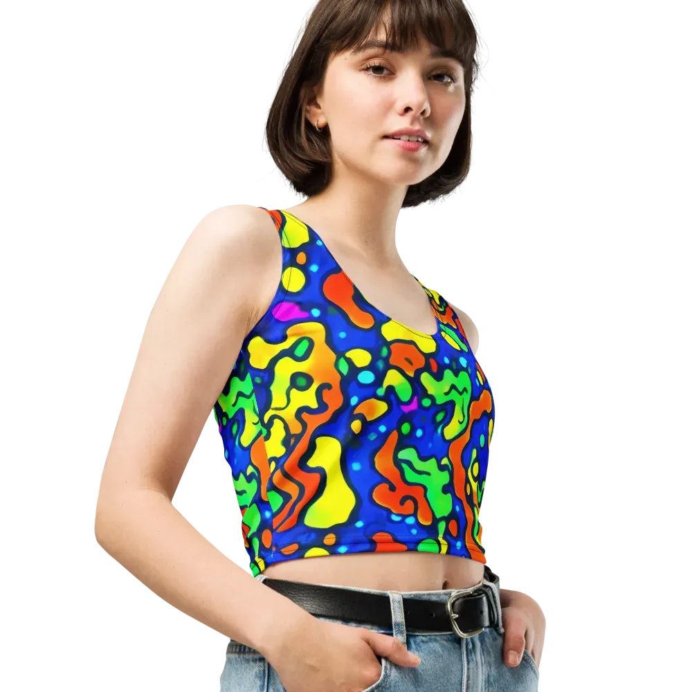 Bright Matter on Crop Top — Right Front