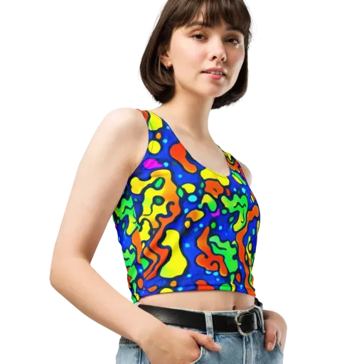 Bright Matter on a Crop Top