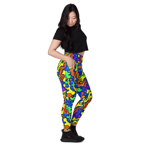 Bright Matter on a Leggings with Pockets