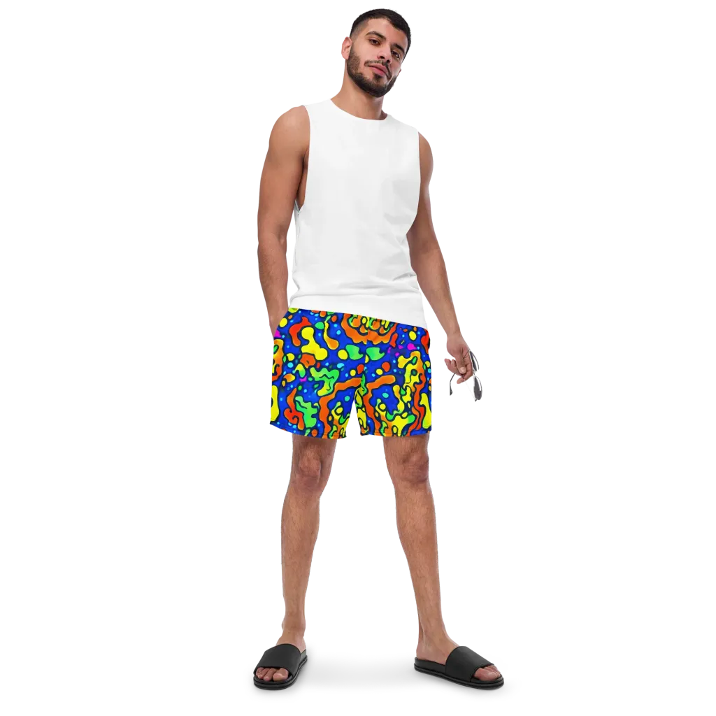 Bright Matter on Swim Trunks — Front