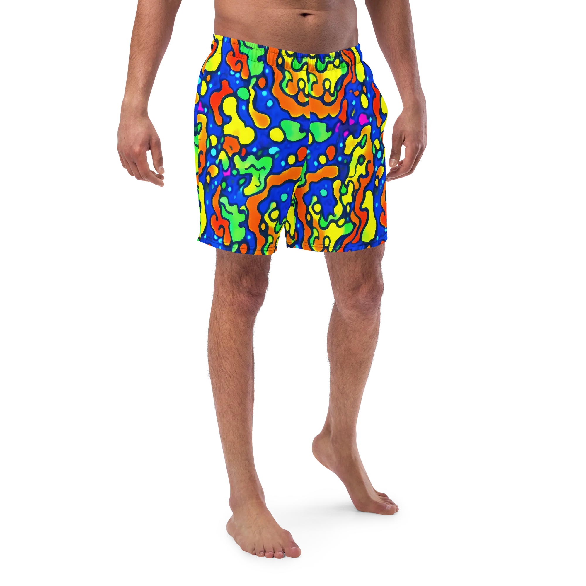 Bright Matter on Swim Trunks — Front