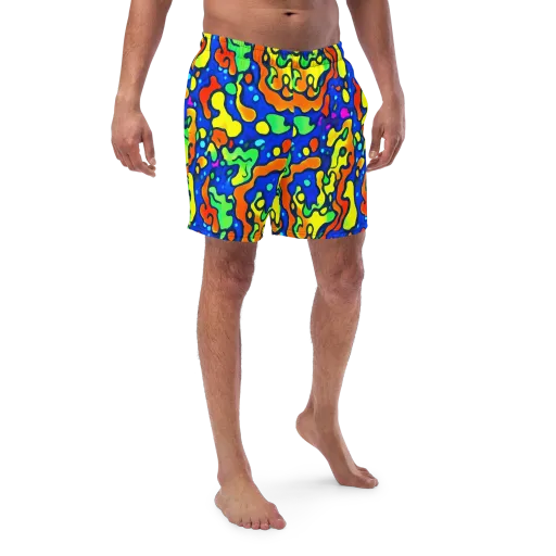 Bright Matter on a Swim Trunks