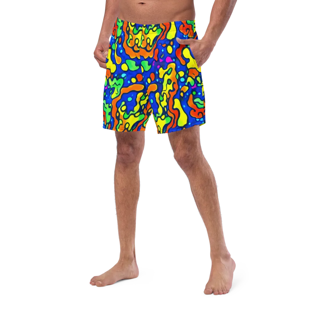 Bright Matter on Swim Trunks — Left Front