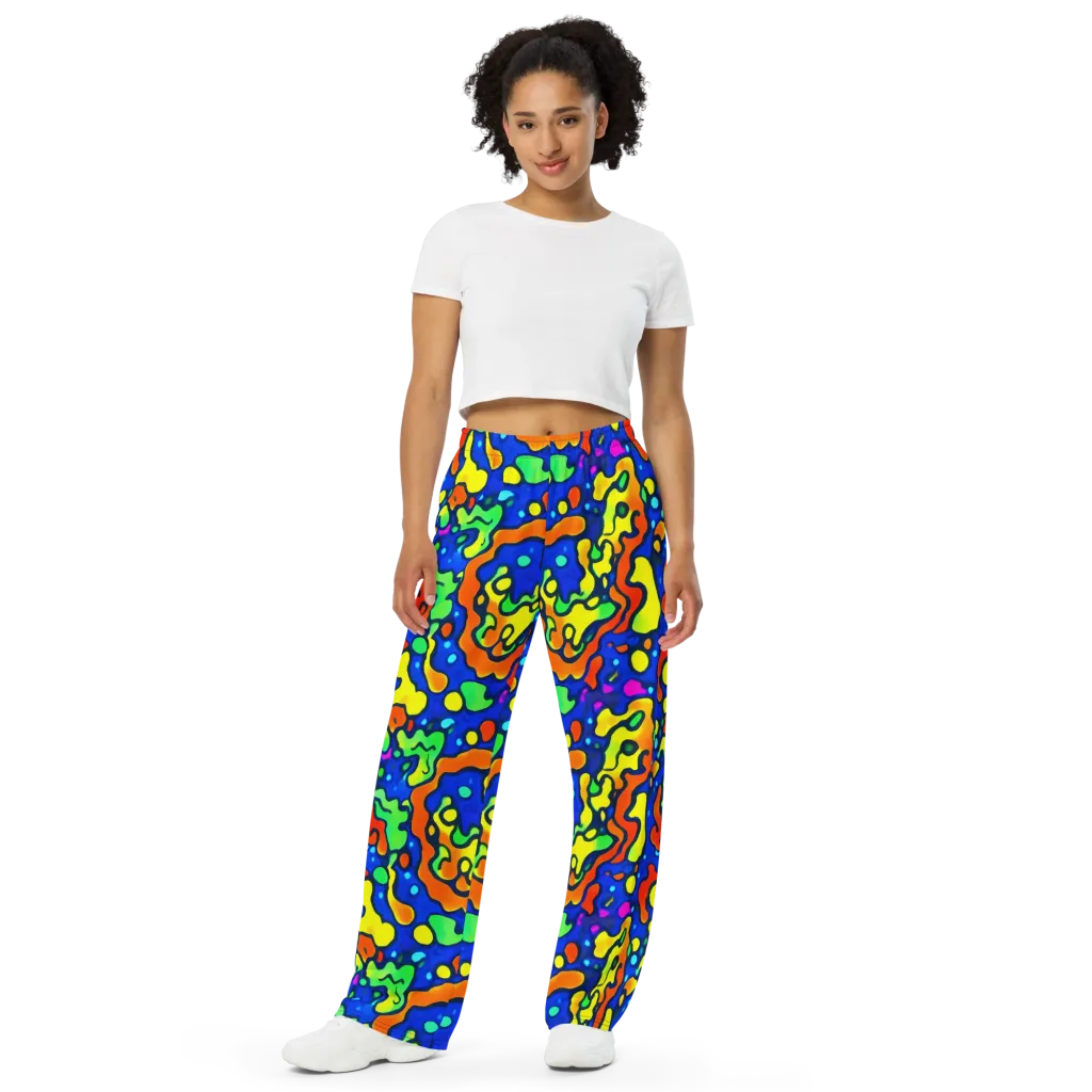 Bright Matter on Wide-Leg Pants — Front