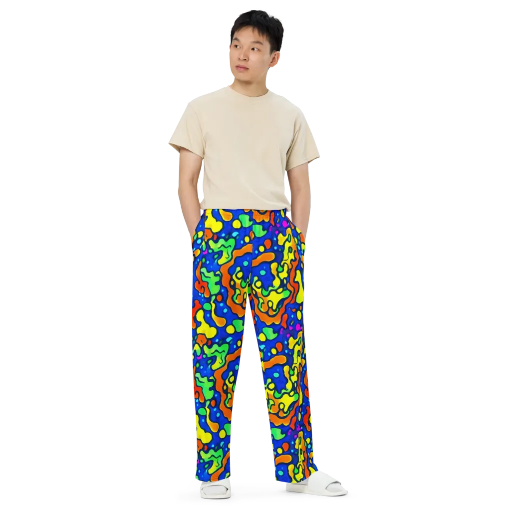 Bright Matter on Wide-Leg Pants — Front