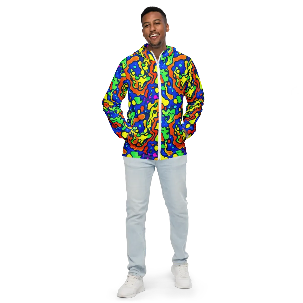 Bright Matter on Men's Windbreaker — Front