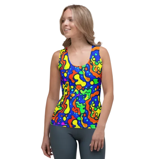 Bright Matter on a Women's Tank Top