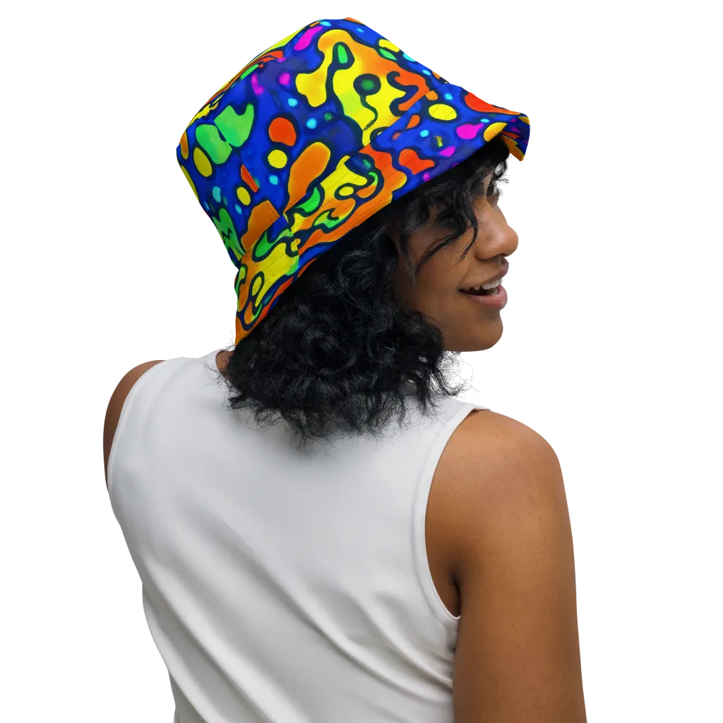 Bright Matter on Reversible Bucket Hat — Right Outside