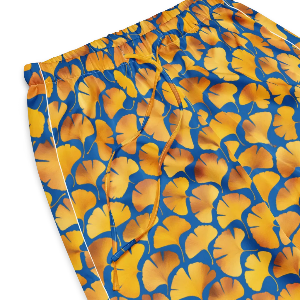 Blue Ginkgo on Women's Pajama Pants — Product details