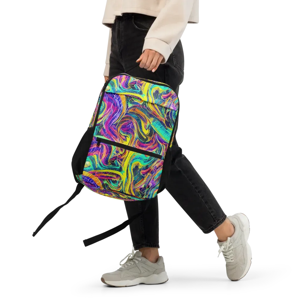 Fevered Spectrum on Utility Backpack — Front
