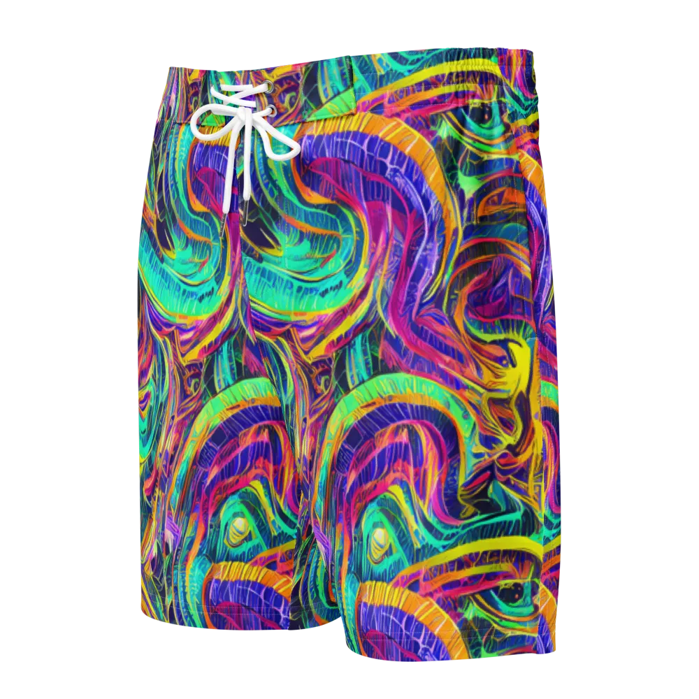 Fevered Spectrum on Men's Board Shorts — Front