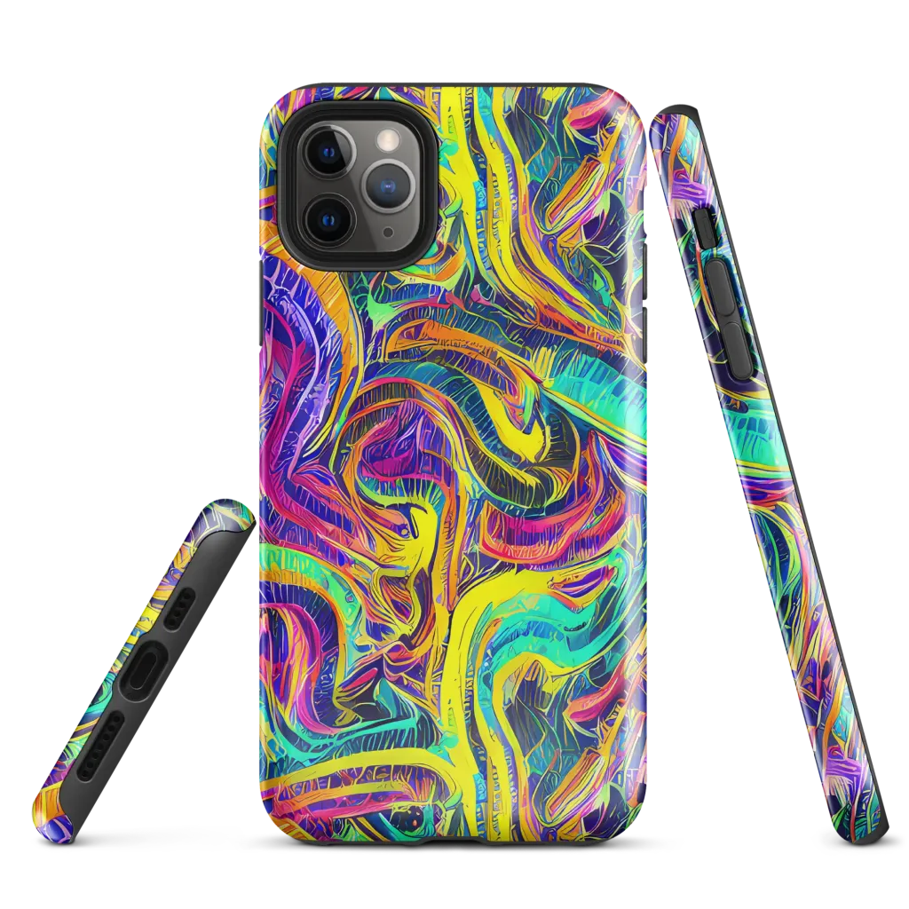 Fevered Spectrum on Tough Case for iPhone® — Front