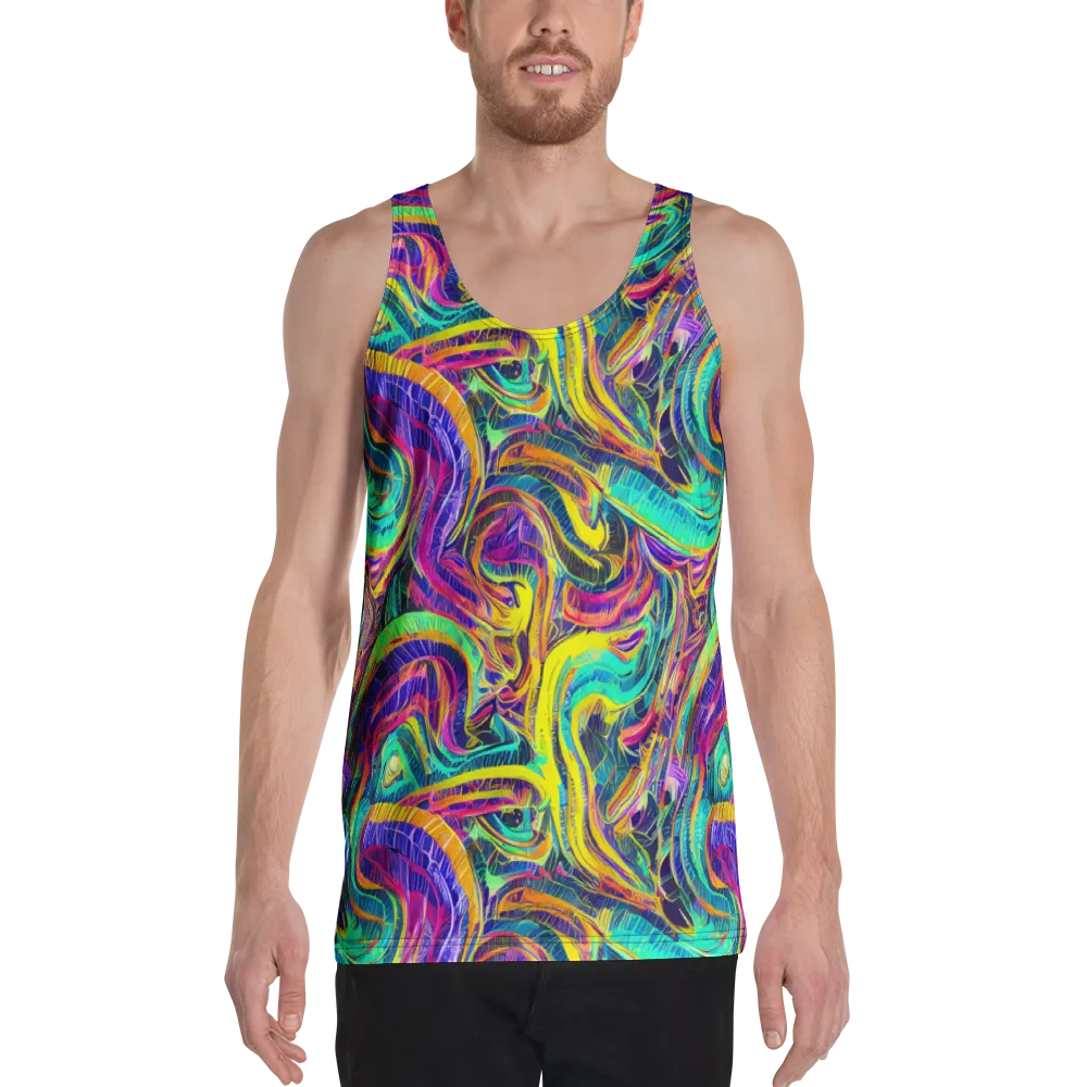 Fevered Spectrum on Men's Tank Top — Front