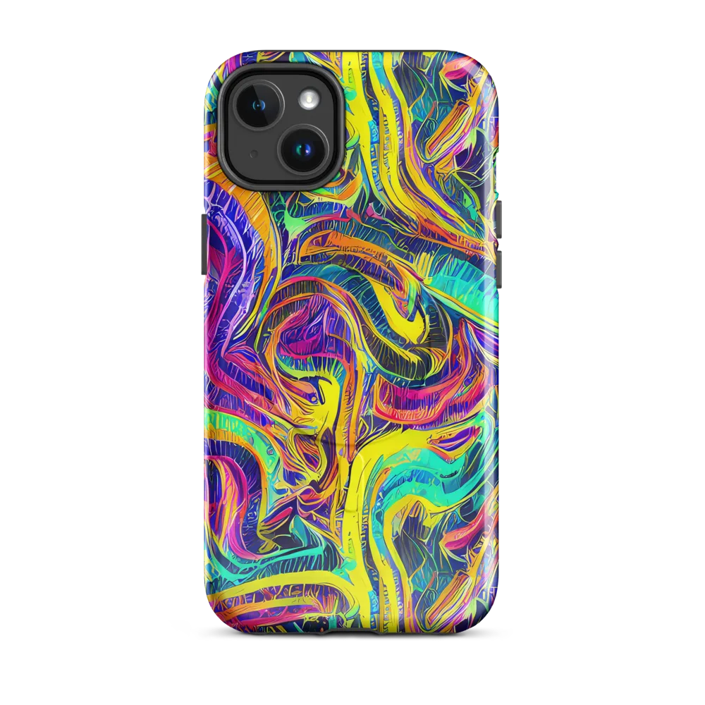 Fevered Spectrum on MagSafe Tough Case for iPhone® — Front