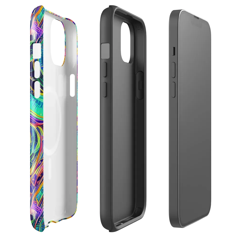 Fevered Spectrum on MagSafe Tough Case for iPhone® — Front