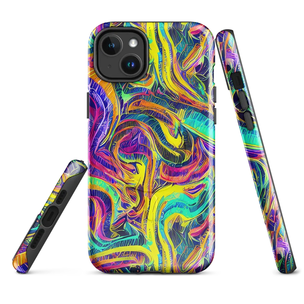 Fevered Spectrum on MagSafe Tough Case for iPhone® — Front